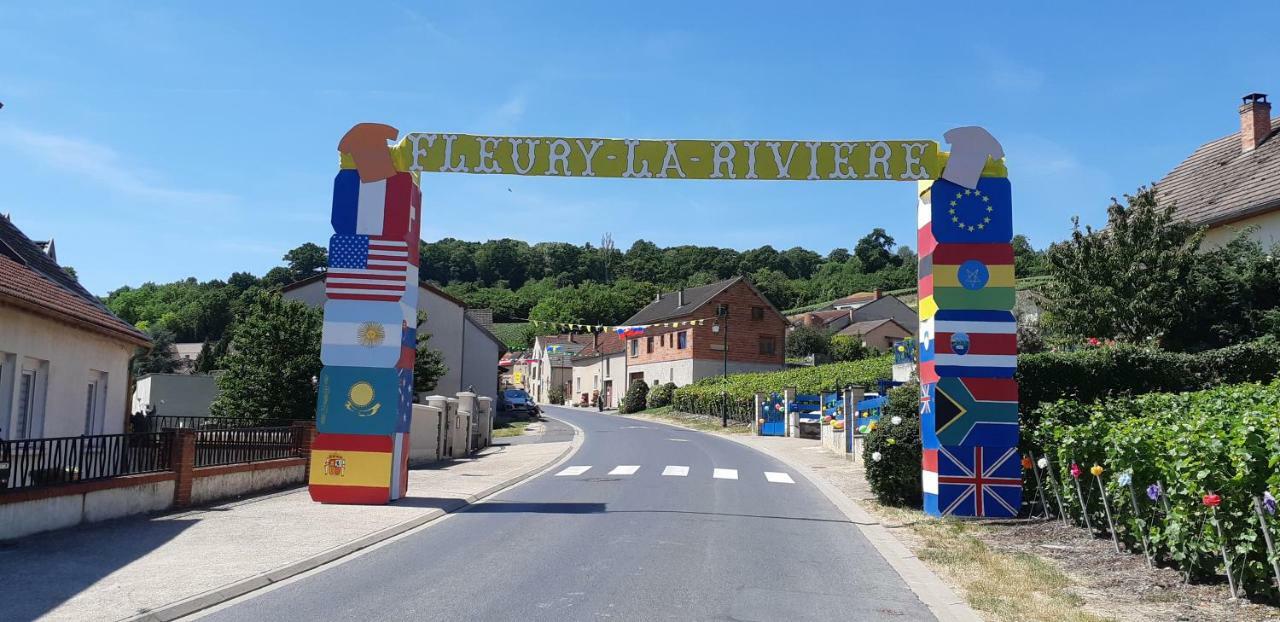 Flor'Ever En Champagne Fleury-la-Riviere Esterno foto