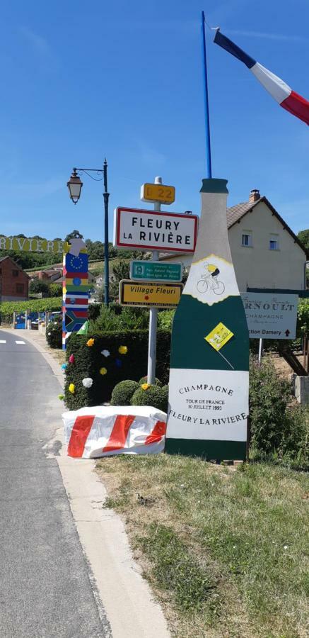 Flor'Ever En Champagne Fleury-la-Riviere Esterno foto